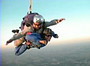 Video of Ren's skydiving